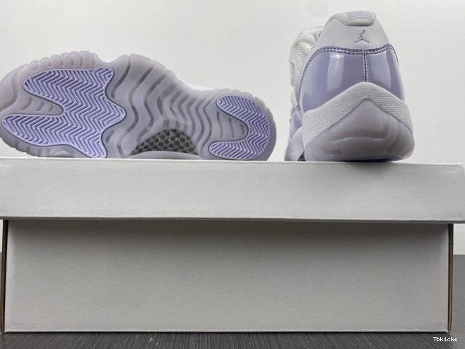 Cheap TBK Jordan WMNS Air AH7860-101 Violet 11 Low Pure 0811